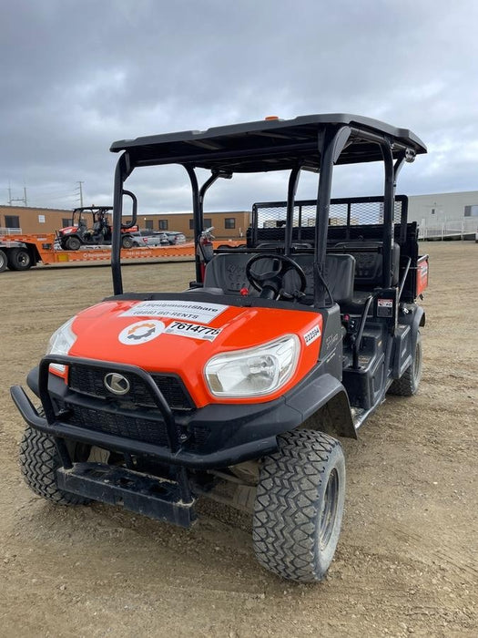 2022 Kubota RTV-X1140W-H Plastic Canopy, Windshield Acrylic Clear, LED Strobe Light, Wire Harness Kit, Back up Alarm