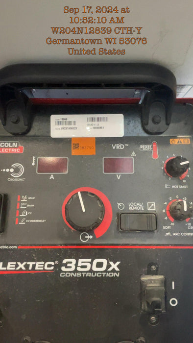 2024 LINCOLN ELECTRIC FLEXTEC 350X