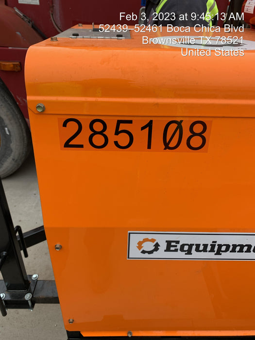 2022 Lincoln Electric LE400 Kubota V1505, Trlr, Cable Rack, Light Kit, ES Decals, T3