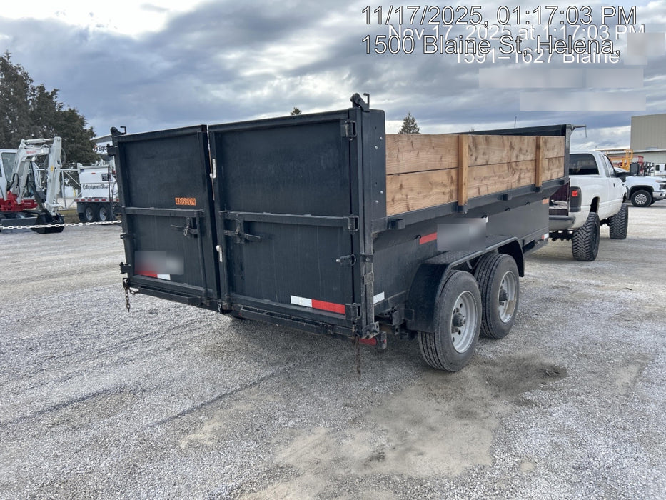 2025 TEXAS PRIDE TRAILERS DT714416KBP