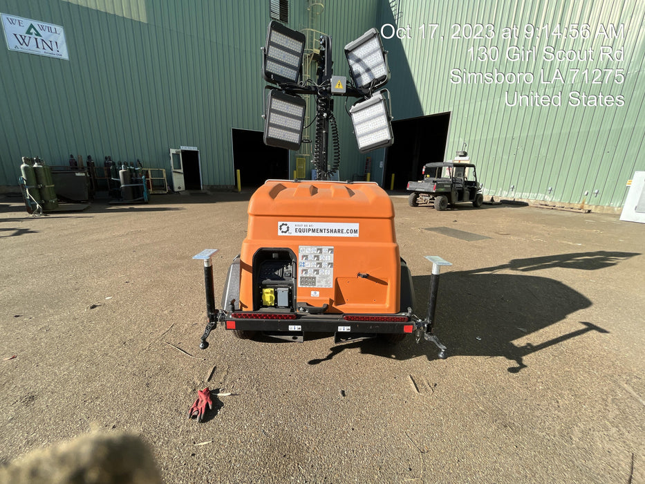 2023 Generac MLT2 Diesel, Flex Switch 120V Input, Powerzone Controller, (4) 320W LED Lights, 4kW Generator, 39.9 Gal Fuel Tank, 2" Ball, T3