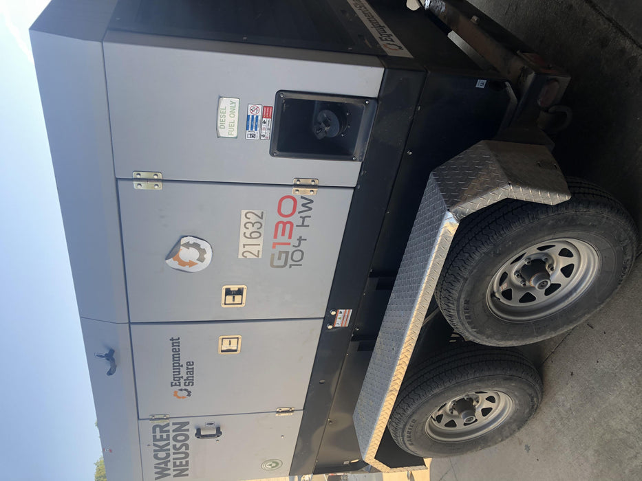 2019 WACKER NEUSON G130