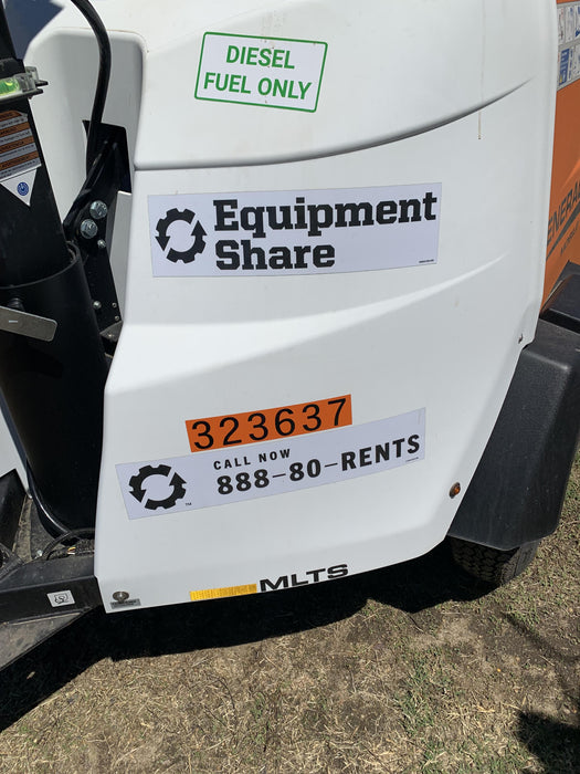 2023 Generac MLT2 Diesel, Flex Switch 120V Input, Powerzone Controller, (4) 320W LED Lights, 4kW Generator, 39.9 Gal Fuel Tank, 2" Ball, T3