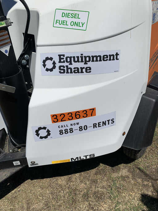 2023 Generac MLT2 Diesel, Flex Switch 120V Input, Powerzone Controller, (4) 320W LED Lights, 4kW Generator, 39.9 Gal Fuel Tank, 2" Ball, T3