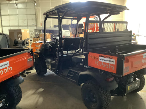 2021 Kubota RTV-X1140W-H Plastic Canopy, Windshield Acrylic Clear, LED Strobe Light, Wire Harness Kit, Back up Alarm
