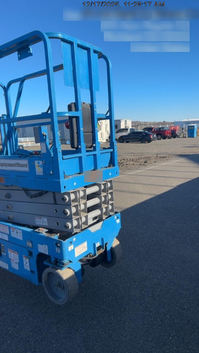 2019 Genie GS-1930 Half Height Swing Gate, 800W Inverter