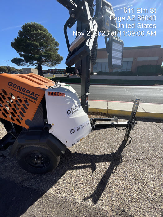 2023 Generac MLT2 Diesel, Flex Switch 120V Input, Powerzone Controller, (4) 320W LED Lights, 4kW Generator, 39.9 Gal Fuel Tank, 2" Ball, T3