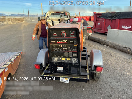 2022 Lincoln Electric LE400 Kubota V1505, Trlr, Cable Rack, Light Kit, ES Decals, T3