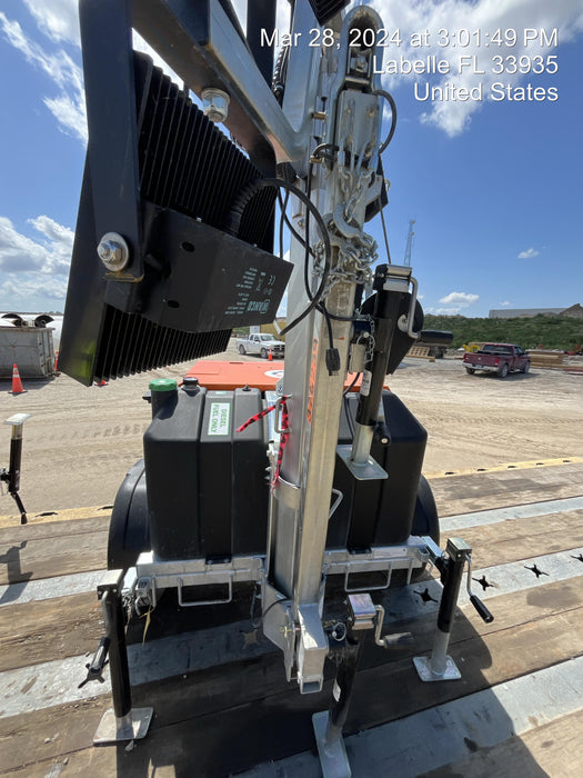 2023 Wanco WLTT-4MM4K Diesel, Deep Sea Controller, Shore Power Plug, Auto Start, (4) 350W LED Floodlights, 4kW Generator, 60 Gal Fuel Tank, 2" Ball, T3