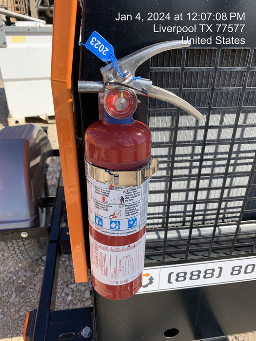 2022 Lincoln Electric LE400 Kubota V1505, Trlr, Cable Rack, Light Kit, ES Decals, T3