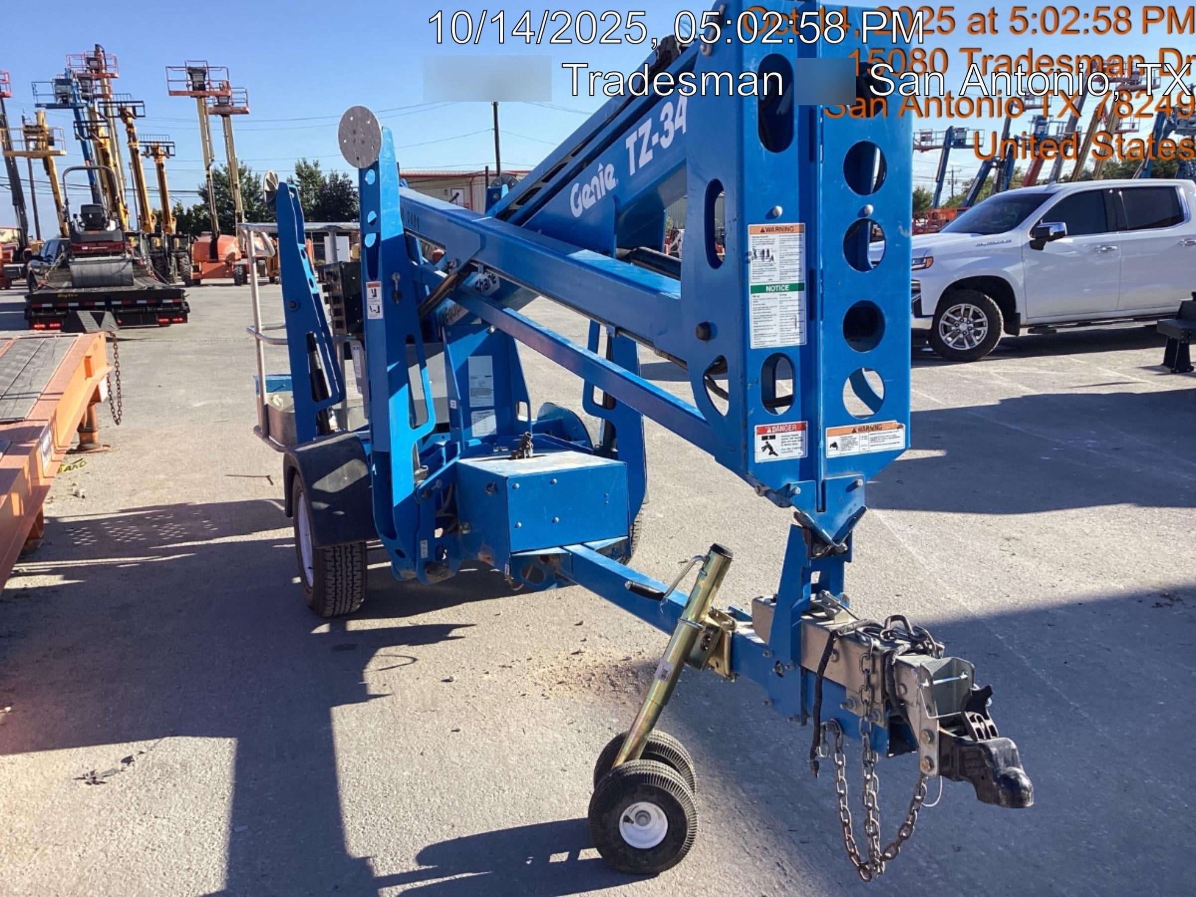 2018 GENIE TZ-34/20
