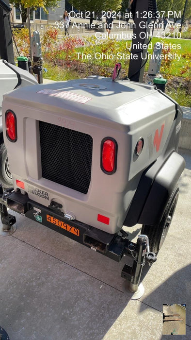 2024 Wacker Neuson LTT4 Diesel, Kohler KDW702, Deep Sea Controller, Auto Start, LED 320W, Bypass Outlet, T3