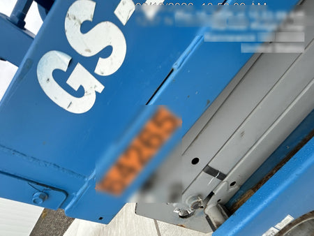 2020 Genie GS-1930 Solid Non Marking Tires, Beacon, Folding rails with half height swing gate, 800W Inverter