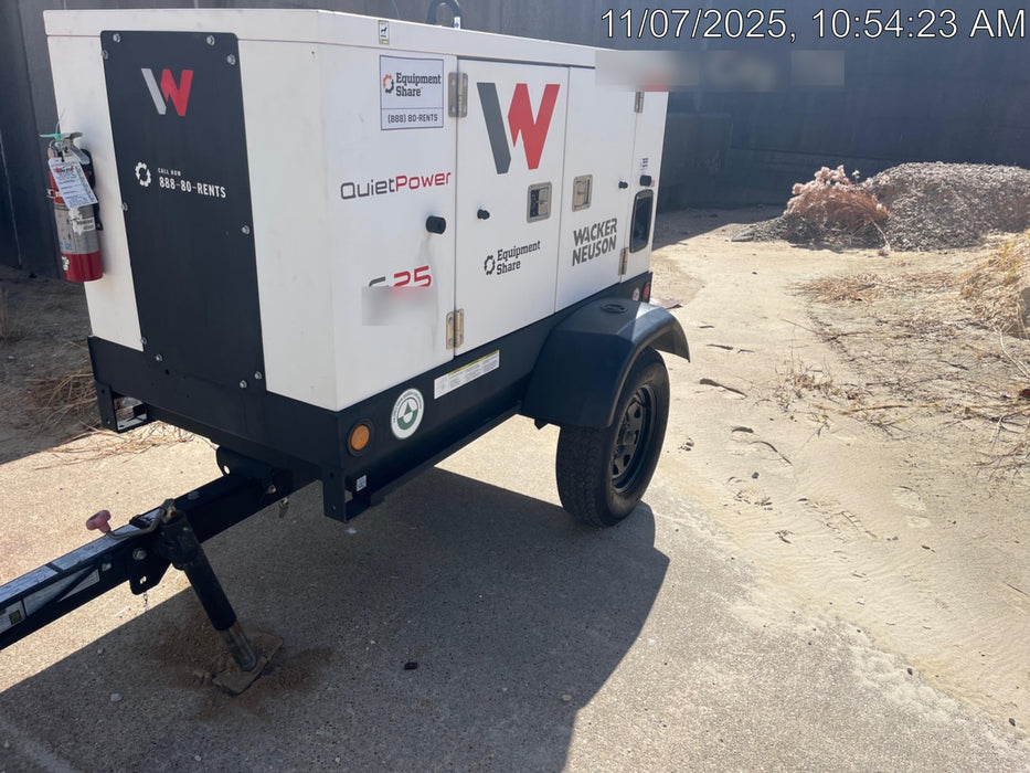 2022 WACKER NEUSON G25