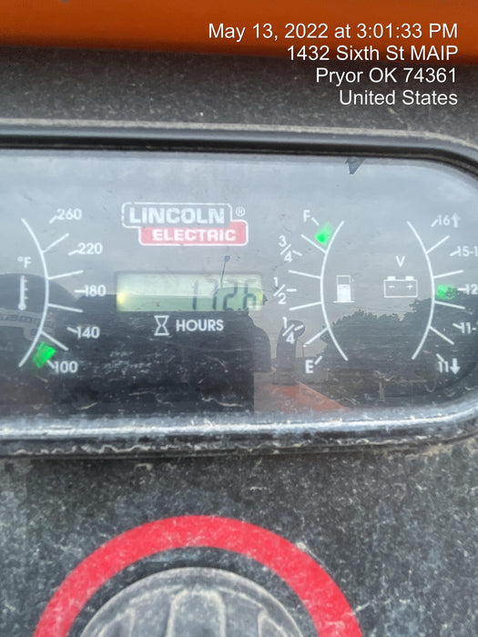 2021 Lincoln Electric Vantage 549X Ready Pak 3, ORANGE (includes trailer, cable rack, fender light kit)