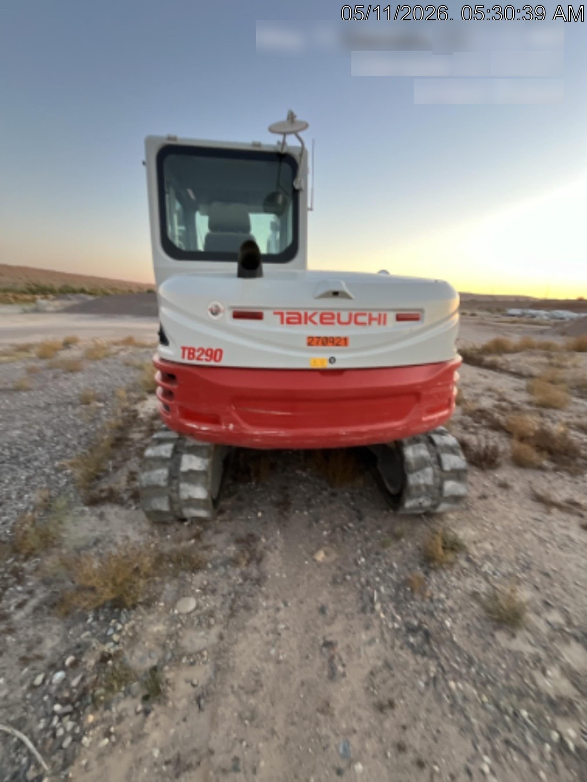 2022 TAKEUCHI TB290-CR