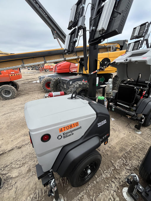 2024 Wacker Neuson LTT4 Diesel, Kohler KDW702, Deep Sea Controller, Auto Start, LED 320W, Bypass Outlet, T3