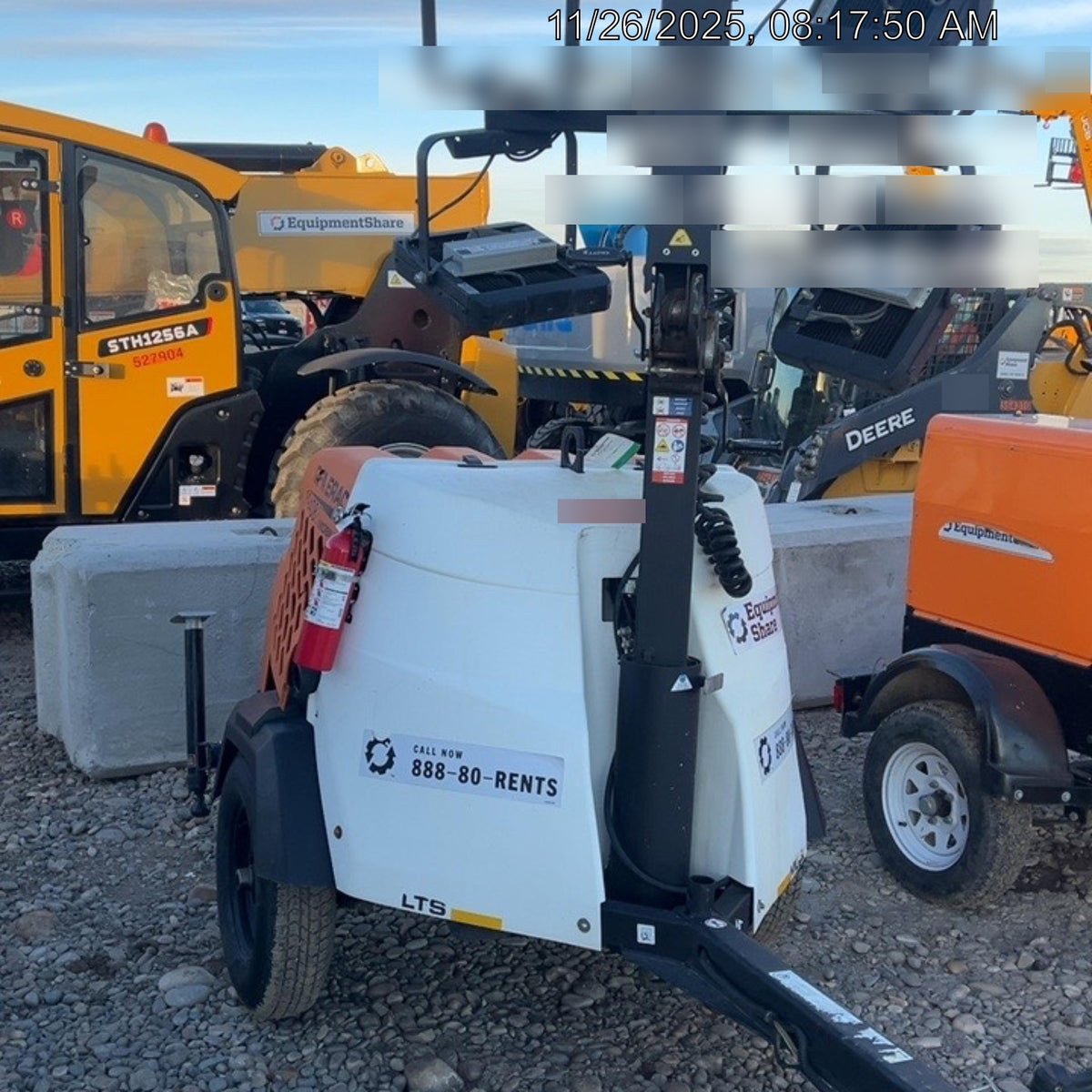 2024 Generac MLT2 Diesel, Flex Switch 120V Input, Powerzone Controller, 
(4) 320W LED Lights, 4kW Generator, 39.9 Gal Fuel Tank, 2" Ball, T3