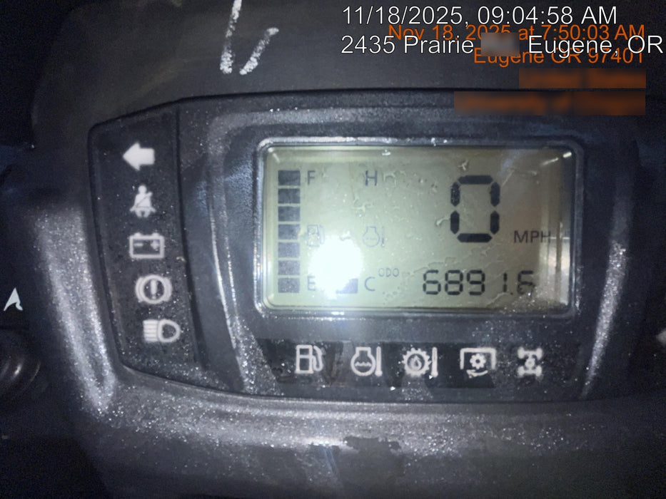 2020 Kubota RTV-X1140W-H 4WD utility cart -LED strobe -Windshield tempered glass -Plastic canopy -Wire harness kit -Backup alarm