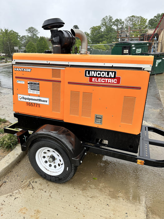 2021 Lincoln Electric Vantage 549X Ready Pak 3, ORANGE (includes trailer, cable rack, fender light kit)