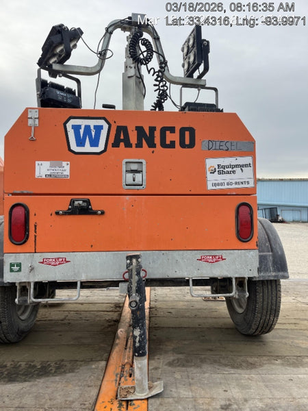 2024 Wanco WLTT-4MM4K Diesel, Deep Sea Controller, Shore Power Plug, Auto Start, (4) 350W LED Floodlights, 4kW Generator, 60 Gal Fuel Tank, 2" Ball, T3