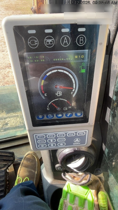 Sany SY135C Sany SY135 Tier 4 - Cab, Fleco Hydraulic  QC, Fleco 36" HD Bucket - Smooth