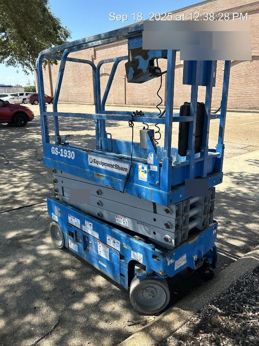 2020 Genie GS-1930 Fixed rails with chain entry gate - Pre A92.20