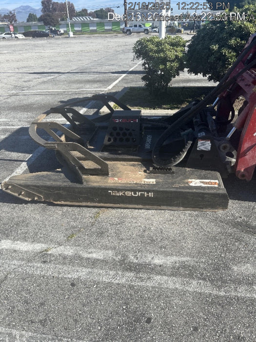 2022 TAKEUCHI 72" Brush Cutter - Takeuchi