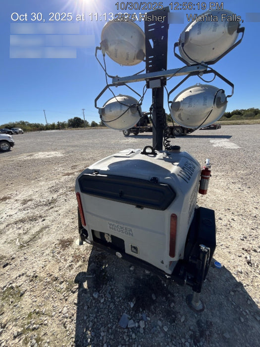 2018 Wacker Neuson LTV6K-MH Wacker Neuson LTV6K Towable Light Tower