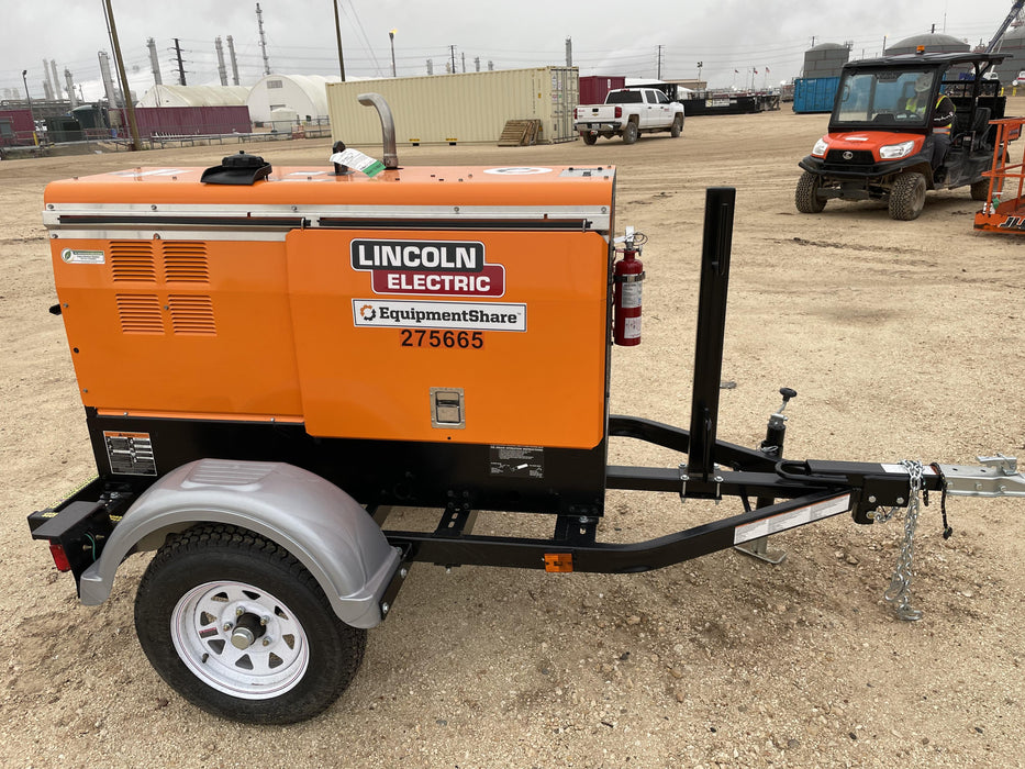 2022 Lincoln Electric LE400 Kubota V1505, Trlr, Cable Rack, Light Kit, ES Decals, T3