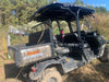 2020 Kubota RTV-X1140RL-A 4wd Utility Cart, Diesel, 4 Seat, LED Strobe, Windshield Polycarbonate HC, Plastic Canopy, Wire Harness Kit, Backup Alarm