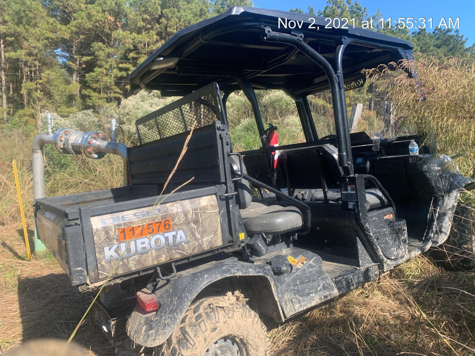 2020 Kubota RTV-X1140RL-A 4wd Utility Cart, Diesel, 4 Seat, LED Strobe, Windshield Polycarbonate HC, Plastic Canopy, Wire Harness Kit, Backup Alarm