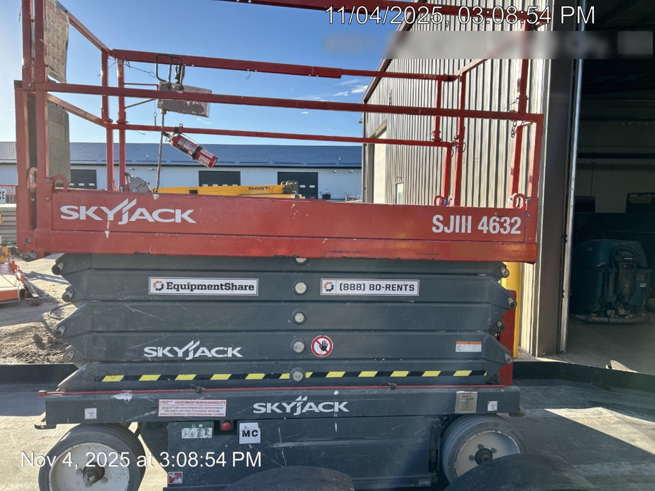 2016 Skyjack SJIII-4632 Standard Rental Specs
