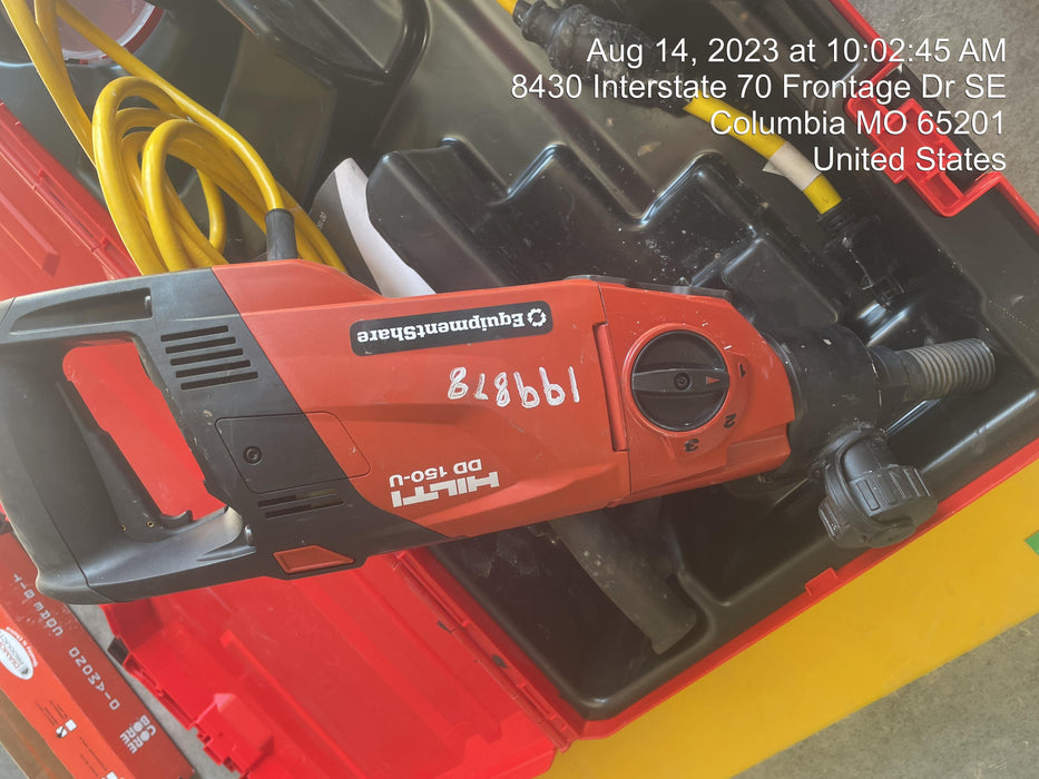 2022 HILTI DD150U