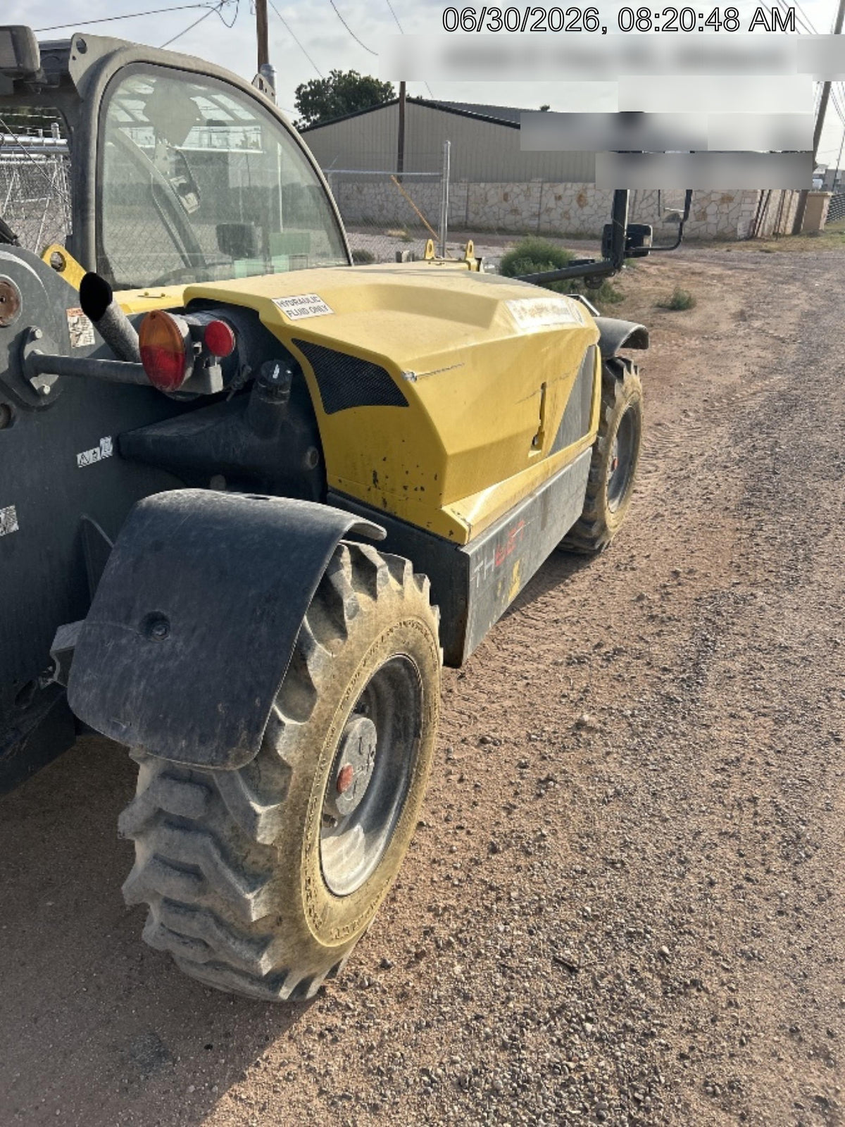 2019 WACKER NEUSON TH627