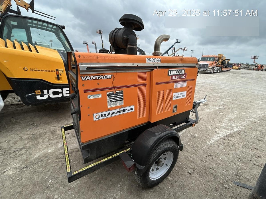 2023 Lincoln Electric Vantage 549X Crosslink Technology, Trailer Mounted, ES Decals, T3