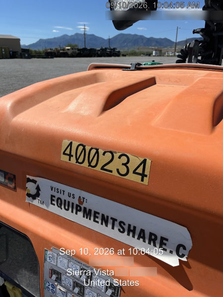 2024 Generac MLT2 Diesel, Flex Switch 120V Input, Powerzone Controller, 
(4) 320W LED Lights, 4kW Generator, 39.9 Gal Fuel Tank, 2" Ball, T3