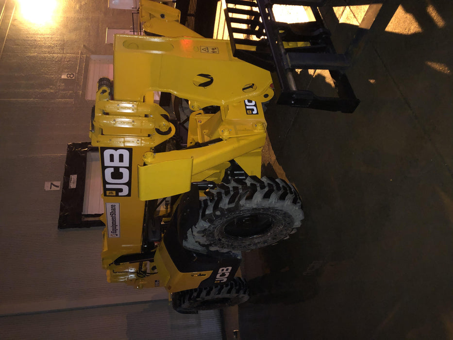 2019 JCB 512-56 Cab/Heat/Air, 109 HP, Solid Tires, STD Worklight, Beacon, Aux Hydraulics, Lifting Eye, Back up Alarm w/66" Carriage/60" Forks