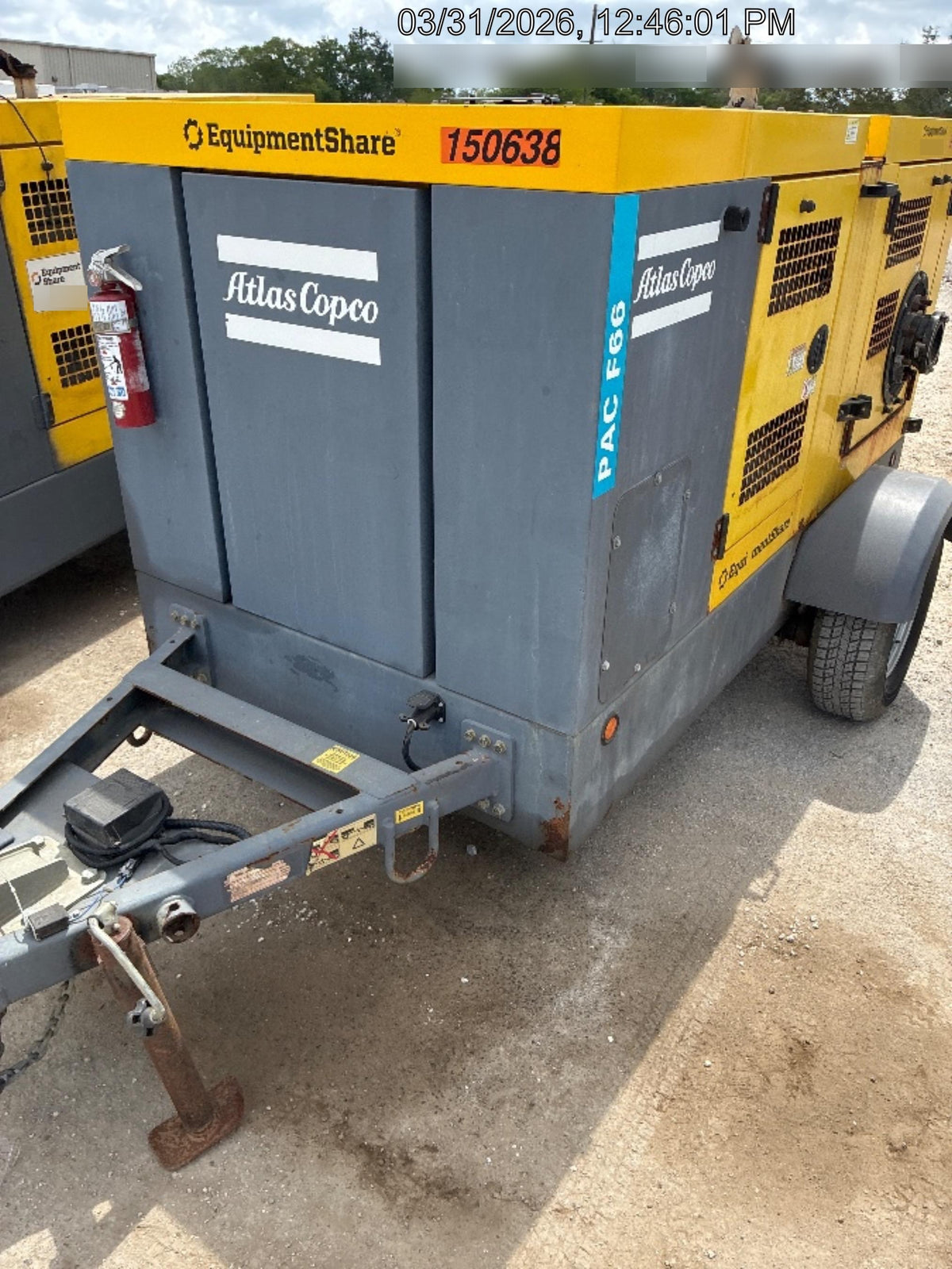 2021 ATLAS COPCO PAC F66 KD-S
