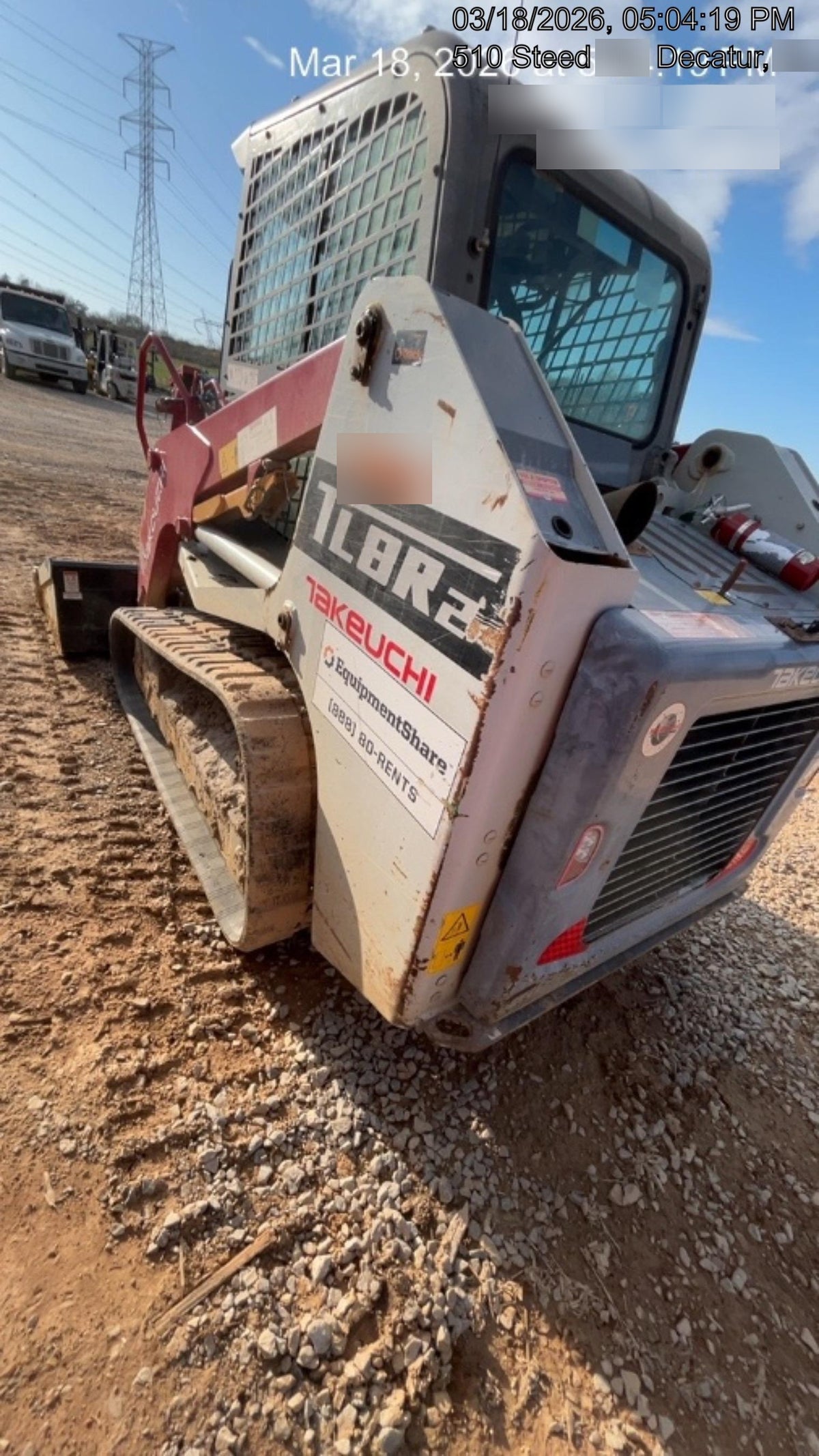 2020 Takeuchi TL8R2-CR Cab/Heat/Air, Hydraulic QC