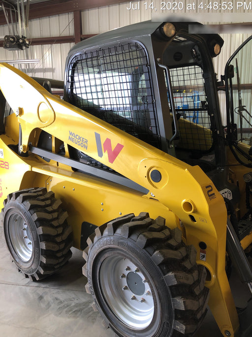 Wacker Neuson SW28 Cab/Heat/Air 14-Pin Attachment Control T3 Bucket Leveling EH Hand-Food Control Block Heater T4F Radio Hydraulic Coupler SSL/CTL 12X16.5 Premium