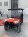 2022 Kubota RTV-X1140W-H Plastic Canopy, Windshield Acrylic Clear, LED Strobe Light, Wire Harness Kit, Back up Alarm