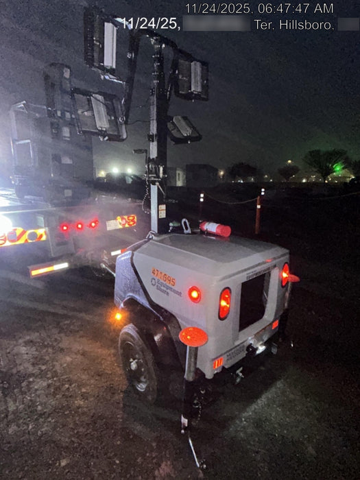 2024 Wacker Neuson LTT4 Diesel, Kohler KDW702, Deep Sea Controller, Auto Start, LED 320W, Bypass Outlet, T3