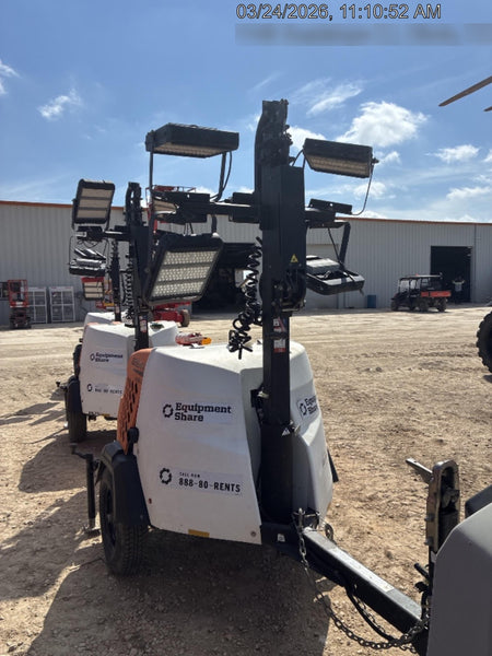 2024 Generac MLT2 Diesel, Flex Switch 120V Input, Powerzone Controller, 
(4) 320W LED Lights, 4kW Generator, 39.9 Gal Fuel Tank, 2" Ball, T3