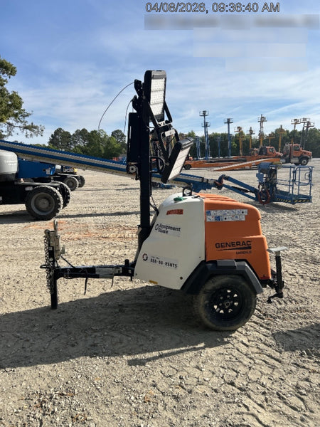 2024 Generac MLT6SKDS-STD4 ELEC WINCH Diesel, Electric Winch Mast, Powerzone Controller, (4) 320W LED Lights, 4kW Generator, 39.9 Gal Fuel Tank, 2" pintle, T3