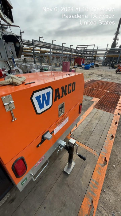 2024 Wanco WLTT-4MM4K Diesel, Deep Sea Controller, Shore Power Plug, Auto Start, (4) 350W LED Floodlights, 4kW Generator, 60 Gal Fuel Tank, 2" Ball, T3
