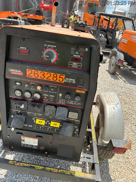 2022 Lincoln Electric LE400 Kubota V1505, Trlr, Cable Rack, Light Kit, ES Decals, T3