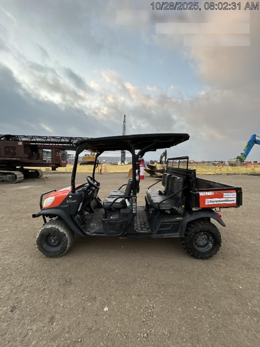 2022 Kubota RTV-X1140W-H Plastic Canopy, Windshield Acrylic Clear, LED Strobe Light, Wire Harness Kit, Back up Alarm