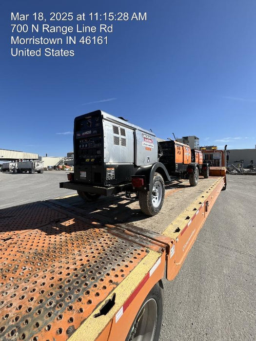 2024 Lincoln Electric LE400 Kubota V1505, Trlr, Cable Rack, Light Kit, ES Decals, T3