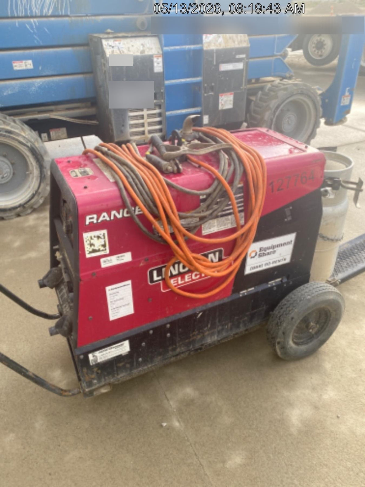 2021 Lincoln Electric Ranger 305 LPG K3430-1, Ranger 305 LPG, Undercarriage, Tank Holder & Strap, 10kw AC Gen, 25hp Kohler LPG Eng